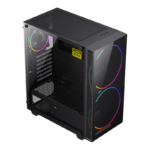 GameMax Black Hole E-ATX Gaming Case - Black - Image 4
