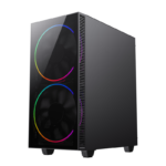 GameMax Black Hole E-ATX Gaming Case - Black - Image 3
