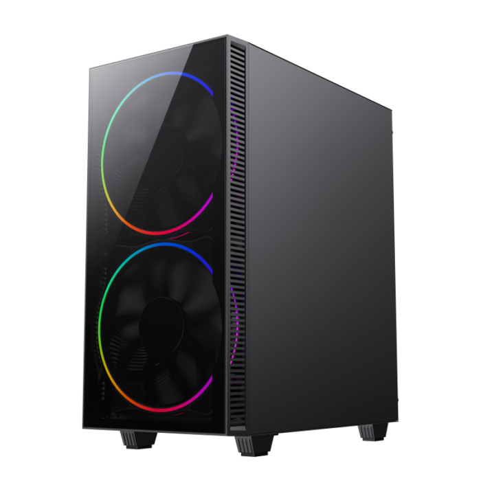 GameMax Black Hole E-ATX Gaming Case - Black - Image 3