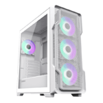 GameMax Siege E-ATX Mid-Tower Gaming Case White